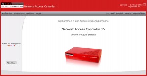 Securepoint NAC - Web-Oberfläche